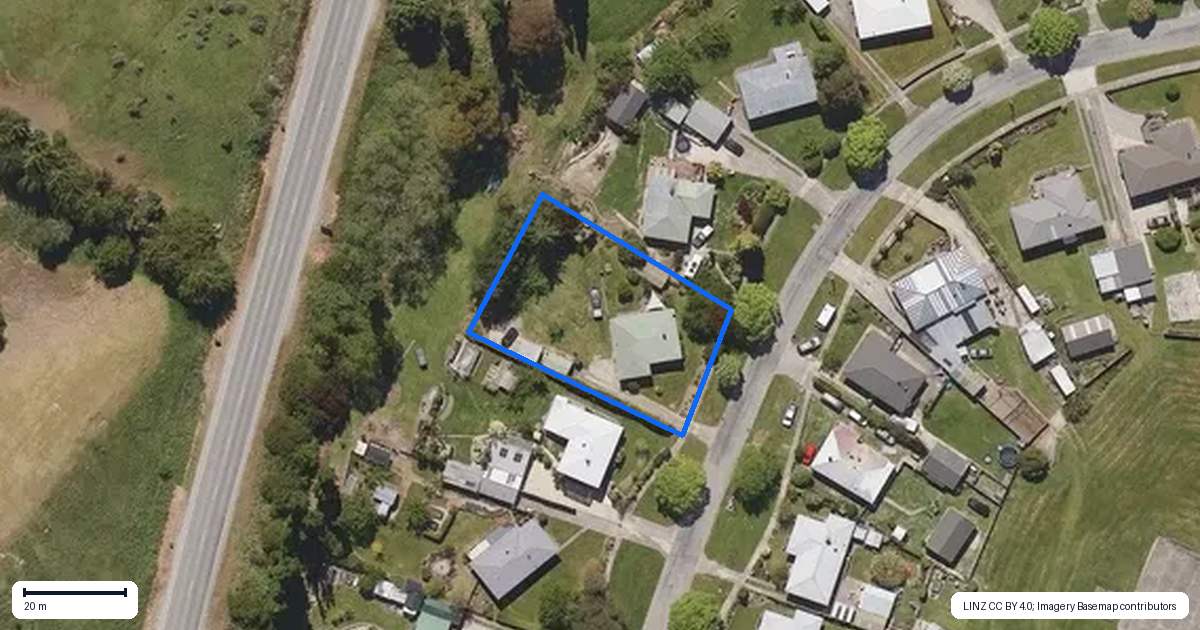 Property context map for 17 Tamblyn Drive, Lake Roxburgh Village, Roxburgh