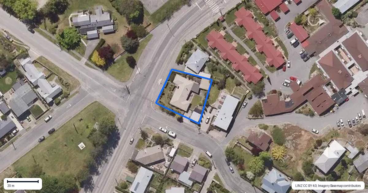 Property context map for 131 Tarbert Street, Alexandra