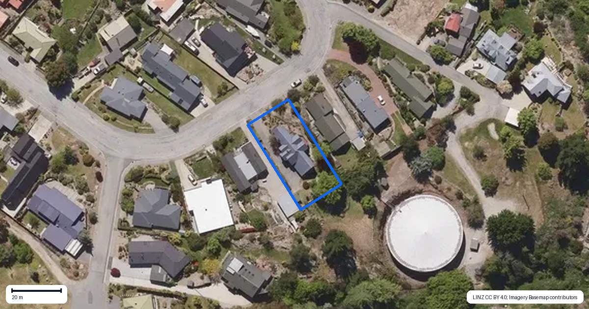 Property context map for 37 Kamaka Crescent, Bridge Hill, Alexandra