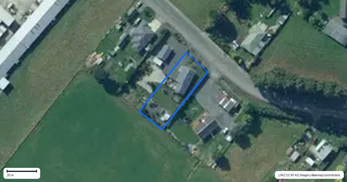 Property context map for 58 Tokoiti Road, Milton
