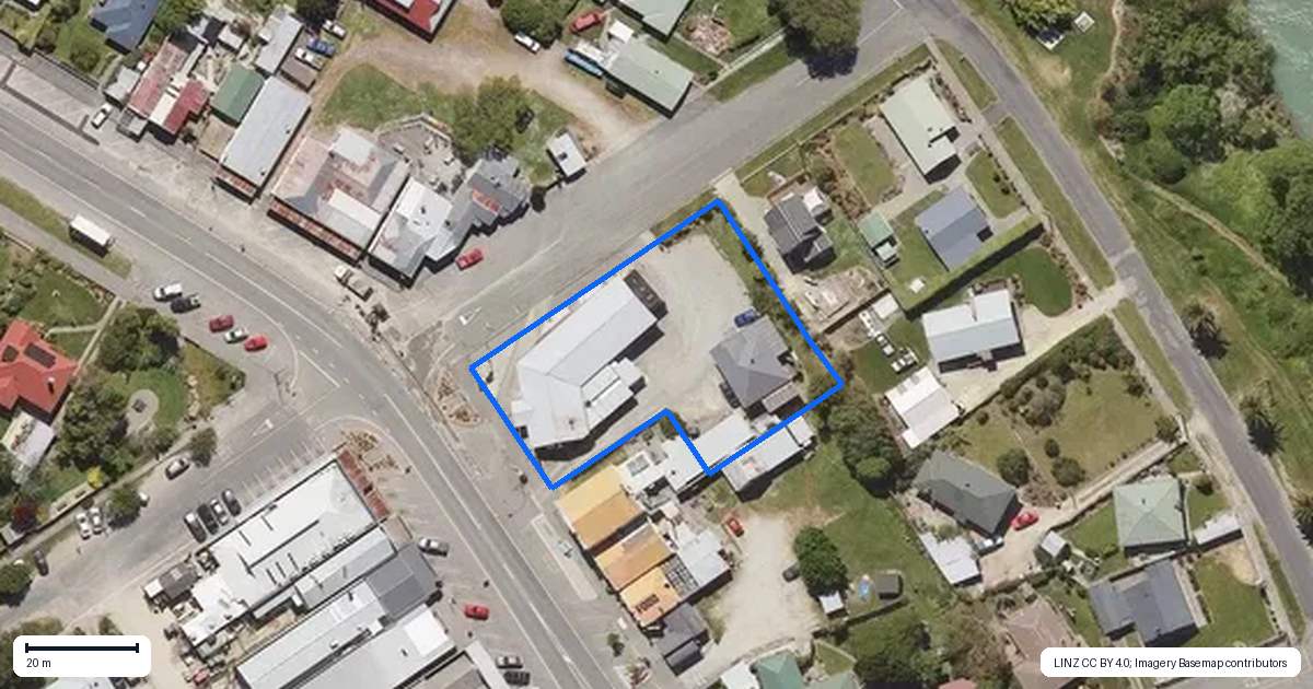 Property context map for 94 Scotland Street, Roxburgh