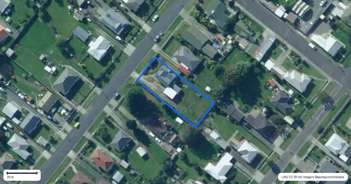 Property context map for 59 Johnson Street, Milton