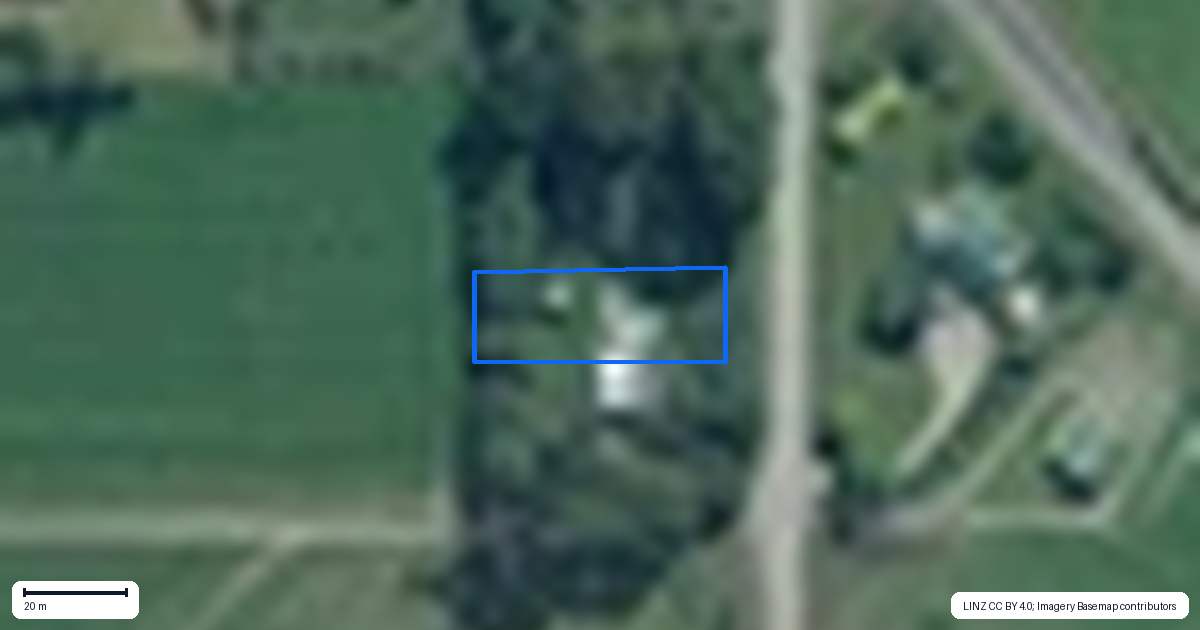 Property context map for 10 Hinahina Road, Owaka