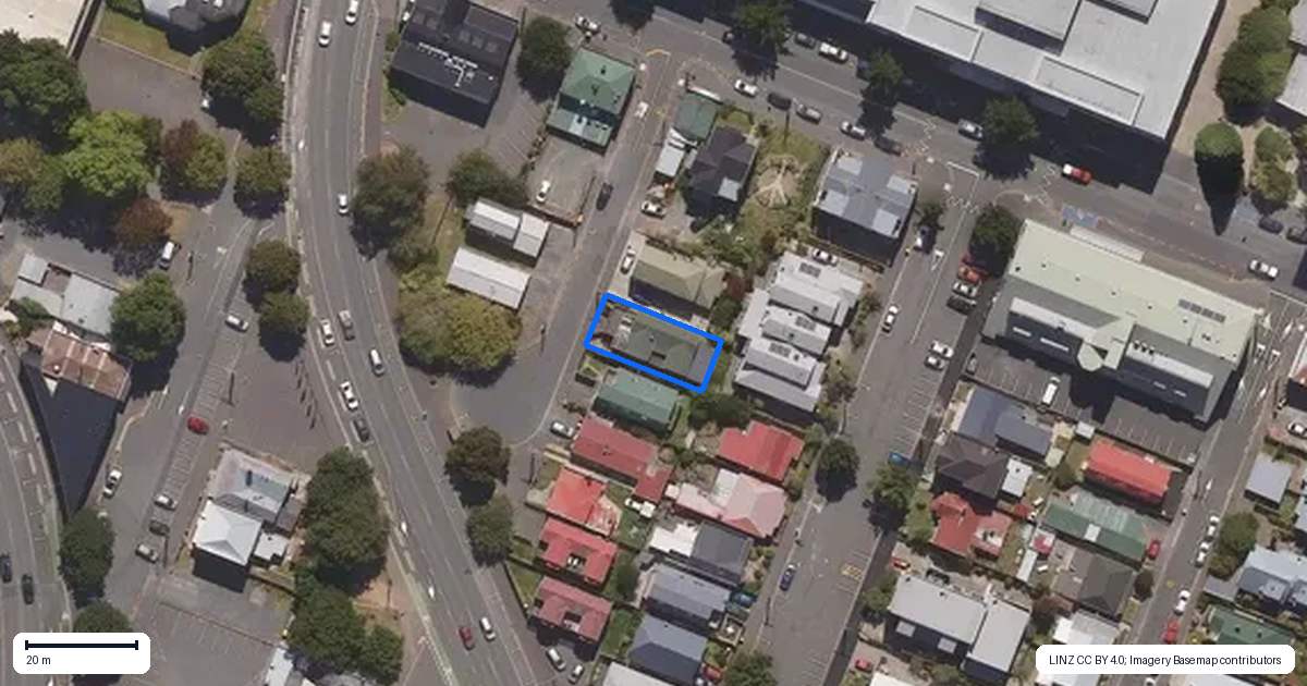 Property context map for 9 Ethel McMillan Place, North Dunedin, Dunedin