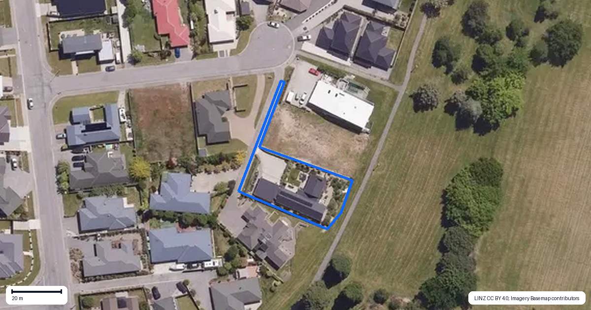Property context map for 11 Aurum Court, Cromwell