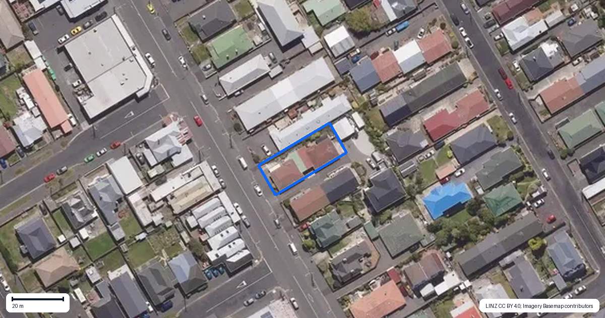 Property context map for 19B Prince Albert Road, Saint Kilda, Dunedin