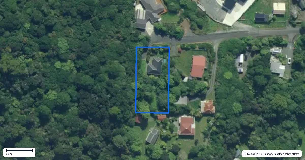 Property context map for 31 Ocean Grove, Owaka