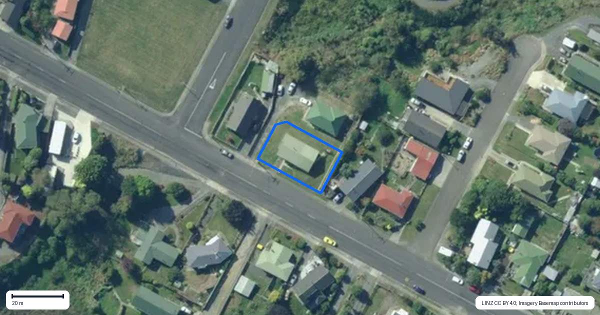 Property context map for 60 Gormack Street, Balclutha