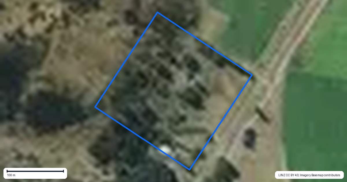 Property context map for 2331 Luggate-Cromwell Road, Queensberry, Cromwell