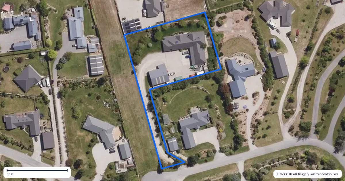 Property context map for 38 Bell Avenue, Cromwell