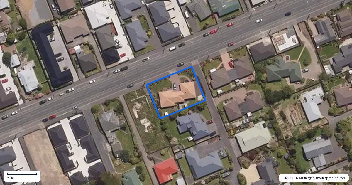 Property context map for 110 Factory Road, Mosgiel