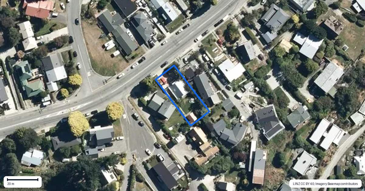 Property context map for 187 Fernhill Road, Fernhill, Queenstown