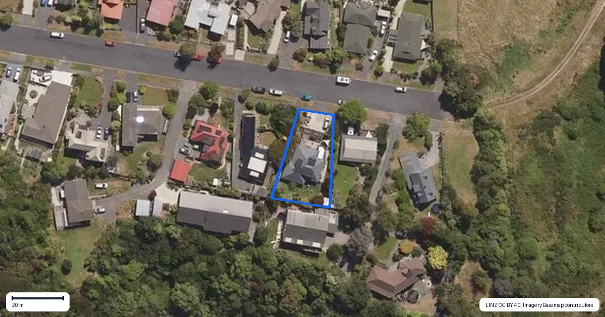 Property context map for 28 Blanc Avenue, Fairfield, Dunedin