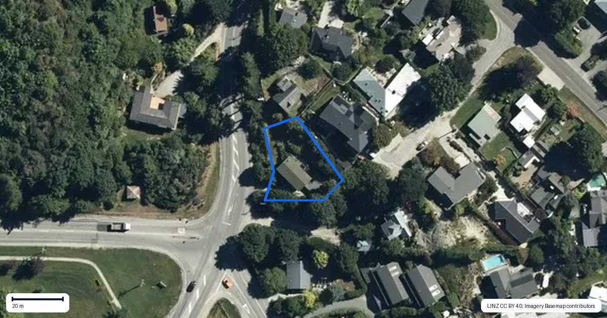 Property context map for 37 Berkshire Street, Arrowtown