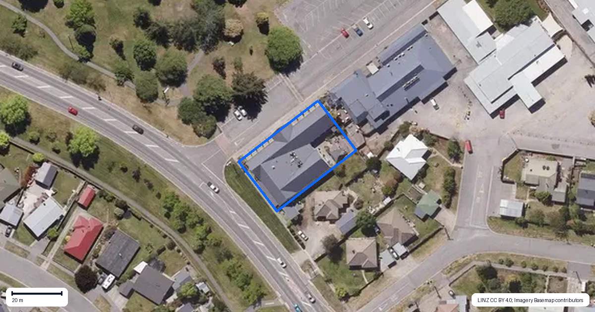 Property context map for 143A Centennial Avenue, Alexandra
