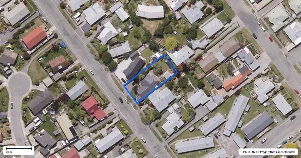 Property context map for 31 Bringans Street, Alexandra