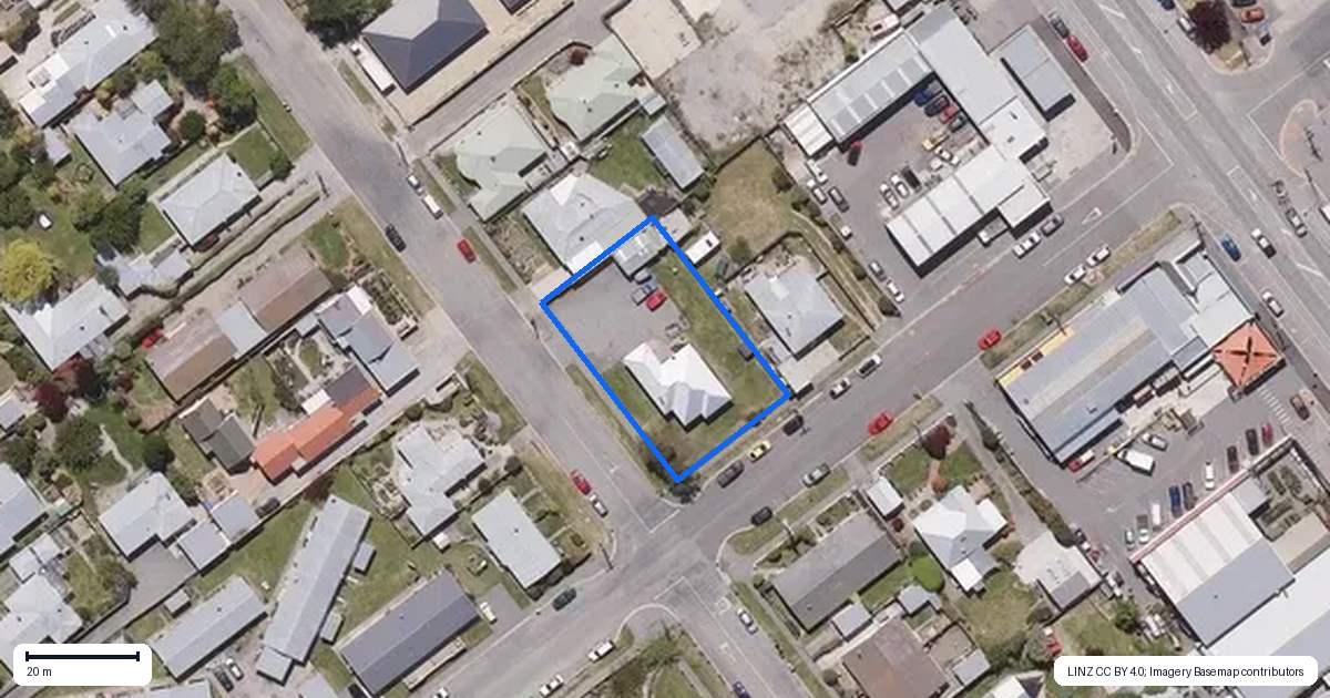 Property context map for 15 Ventry Street, Alexandra