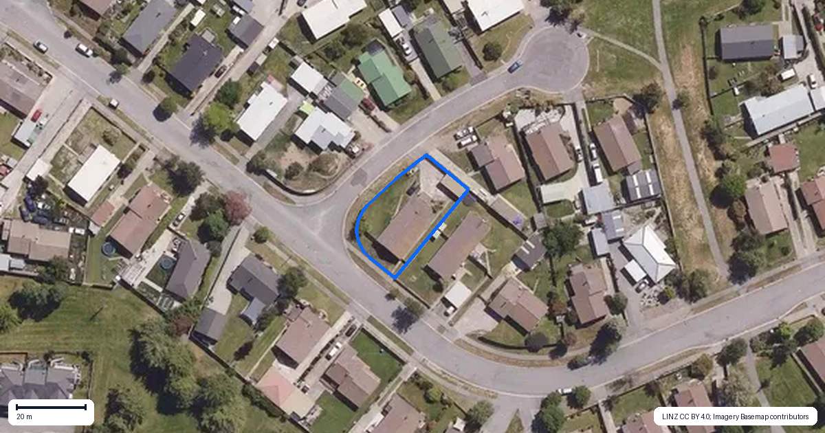 Property context map for 22 Antimony Crescent, Cromwell