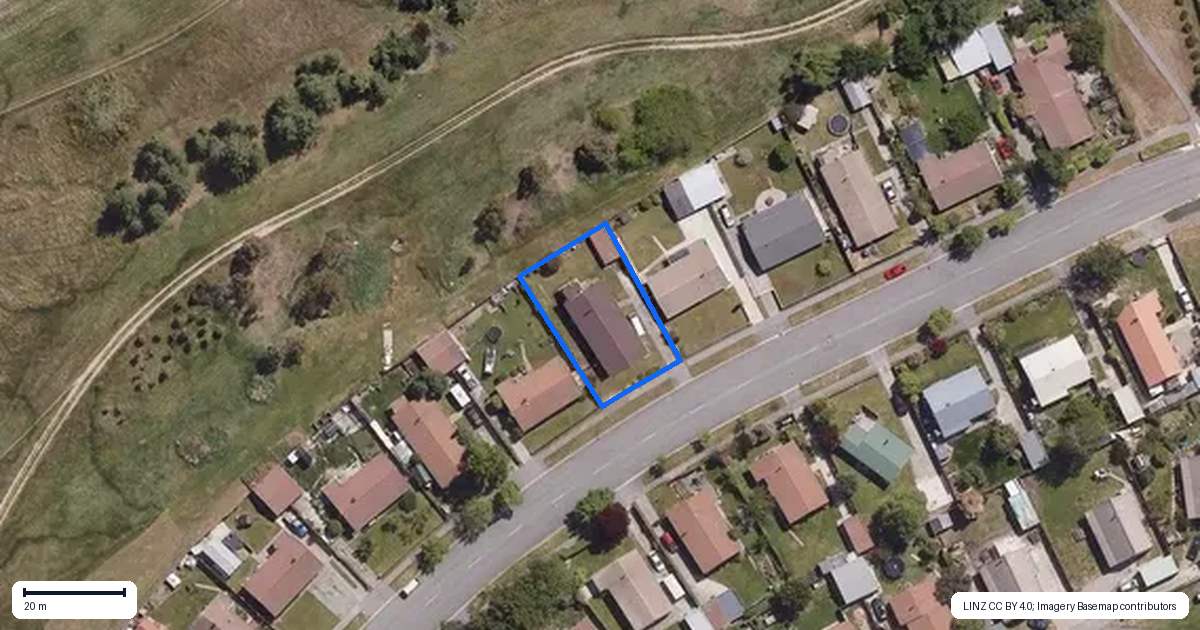 Property context map for 94 Waenga Drive, Cromwell