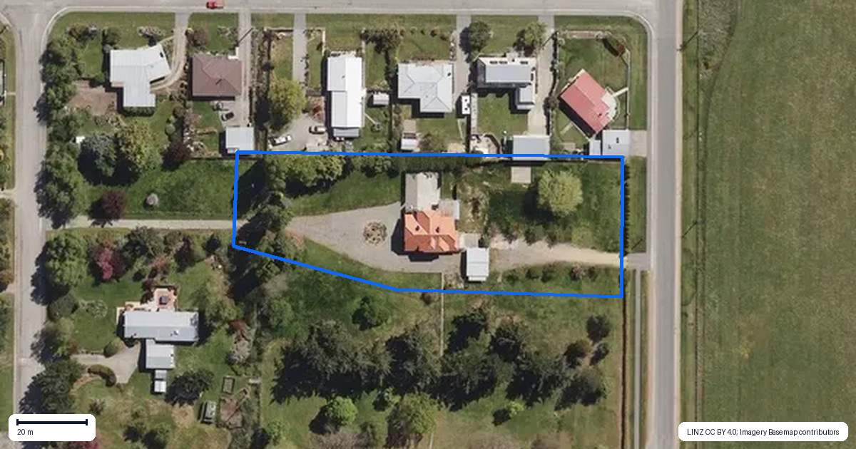 Property context map for 61 Tyrone Street, Ranfurly