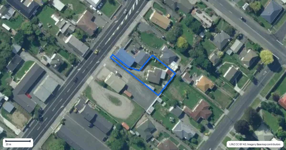 Property context map for 191A Union Street, Milton