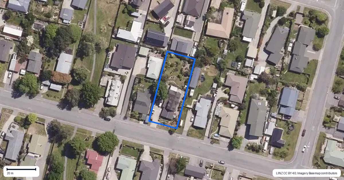 Property context map for 93 Molyneux Avenue, Cromwell