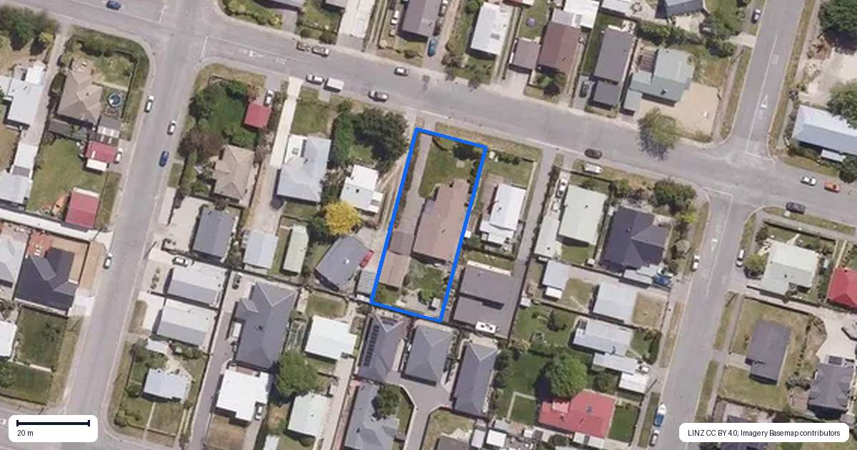 Property context map for 34 Molyneux Avenue, Cromwell