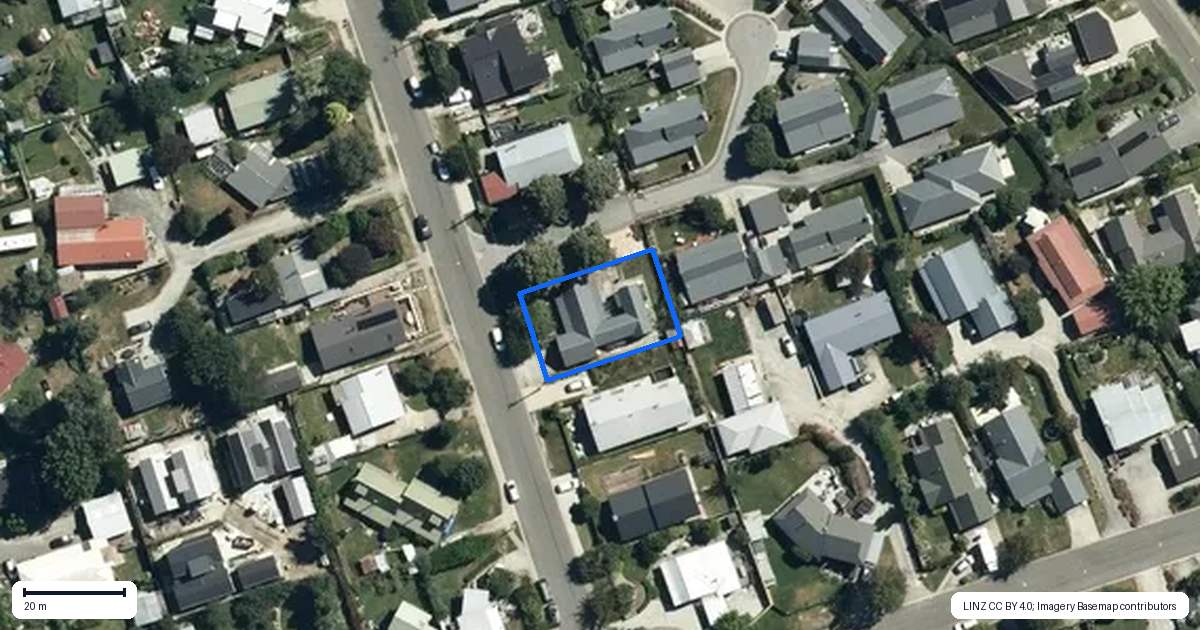 Property context map for 63 Devon Street, Arrowtown