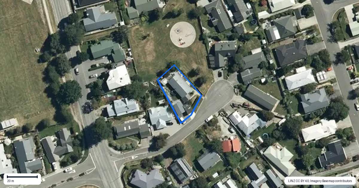 Property context map for 6 Elva Dawson Place, Arrowtown