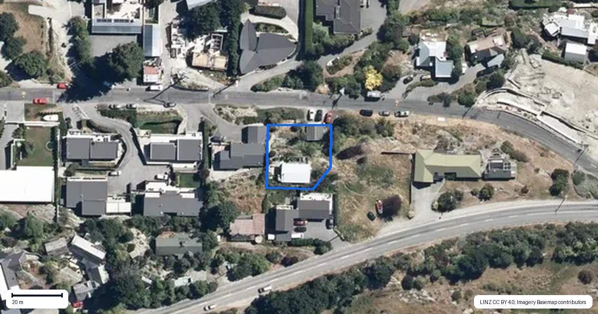 Property context map for 10 Loop Road, Kawarau Falls, Queenstown