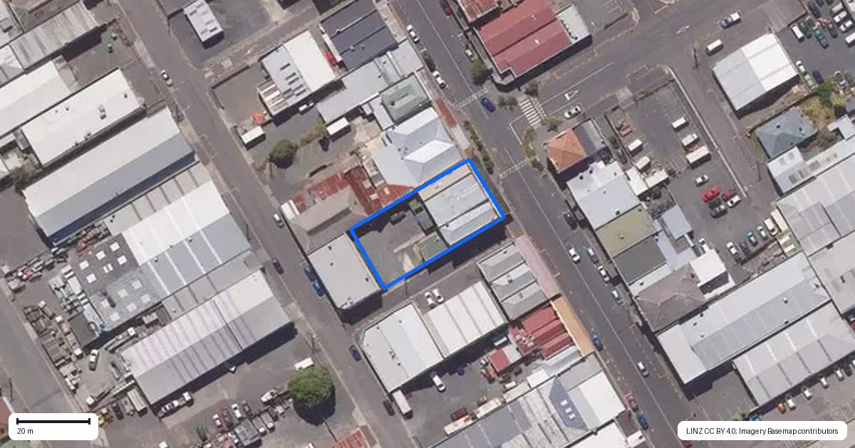 Property context map for 4 Sullivan Avenue, South Dunedin, Dunedin