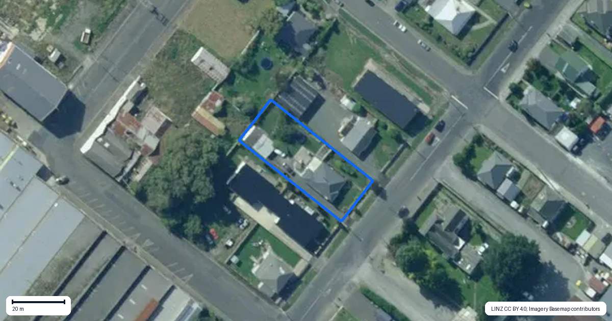Property context map for 18 Ajax Street, Milton