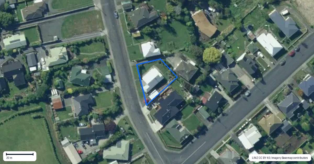 Property context map for 103 Wilson Road, Balclutha