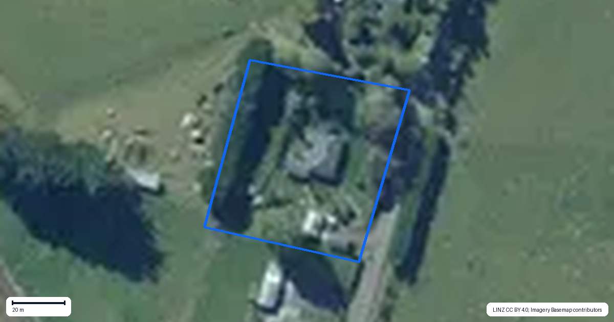 Property context map for 260 Jacks Hill Road, Te Houka, Balclutha