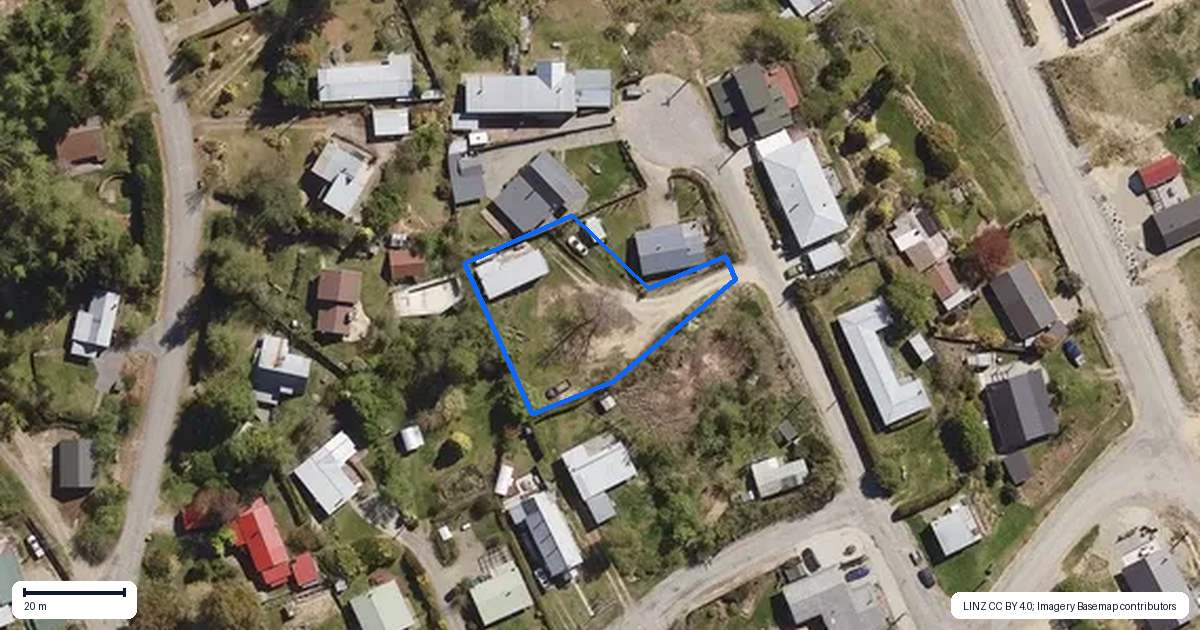Property context map for 31 Leven Street, Naseby