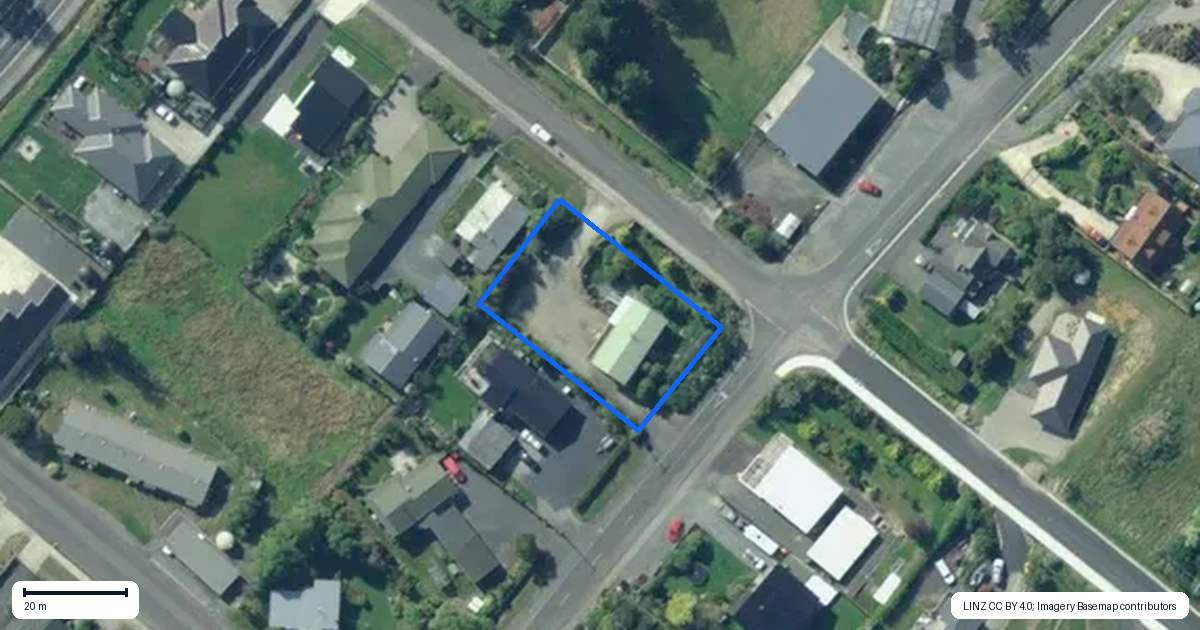 Property context map for 35 Greenhithe Street, Waihola, Milton