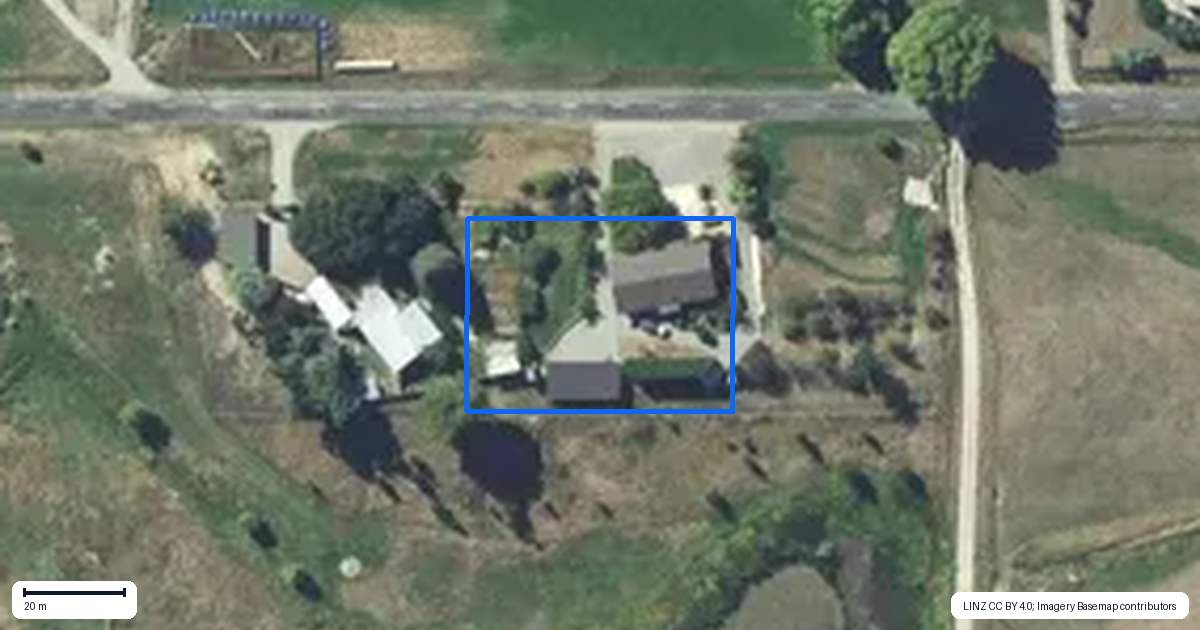 Property context map for 193 Blackman Road, Blackmans, Alexandra