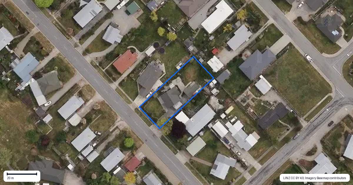 Property context map for 92 Hazlett Street, Clyde