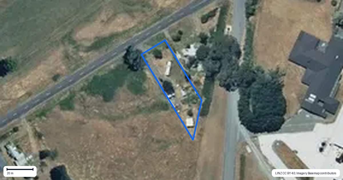 Property context map for 18 Racecourse Road, Manunui, Taumarunui