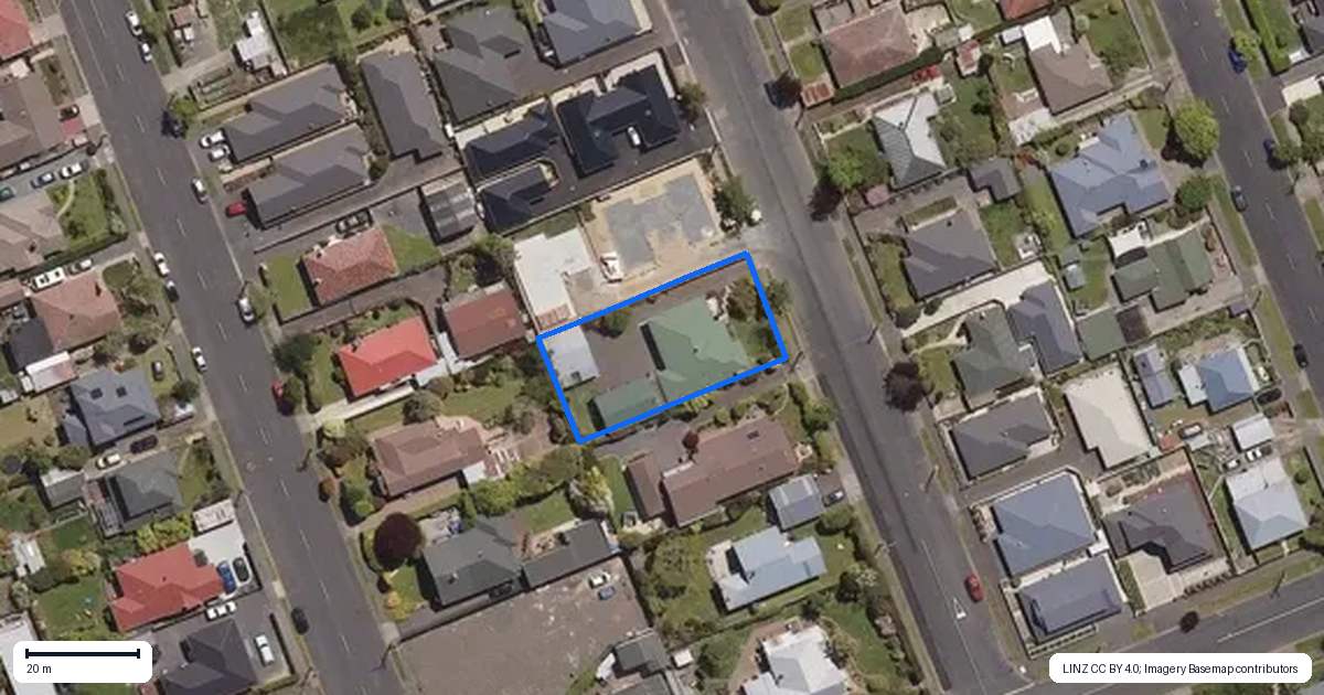 Property context map for 7 Forfar Street, Mosgiel