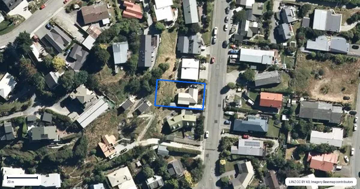 Property context map for 18 Greenstone Place, Fernhill, Queenstown