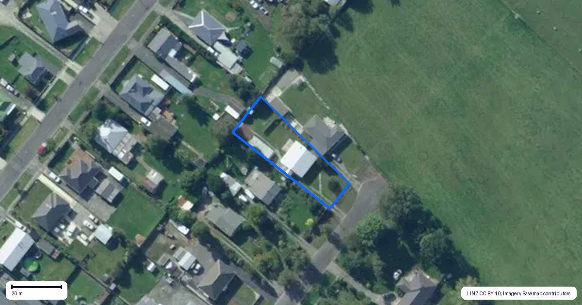 Property context map for 54 Dryden Street, Milton