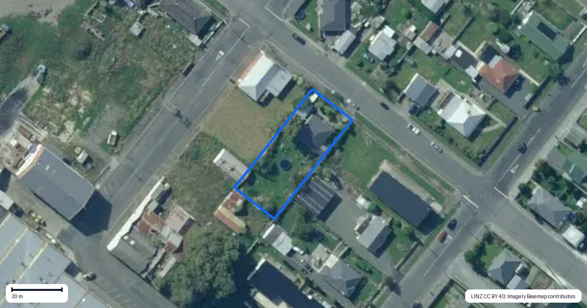 Property context map for 13 Gray Street, Milton