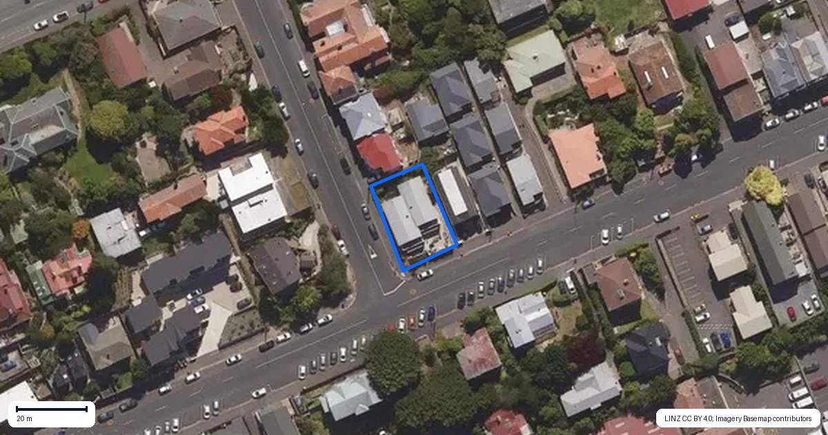 Property context map for 67A Cargill Street, Dunedin Central, Dunedin