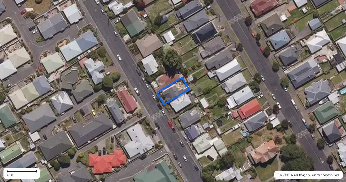 Property context map for 40 Eastbourne Street, Caversham, Dunedin