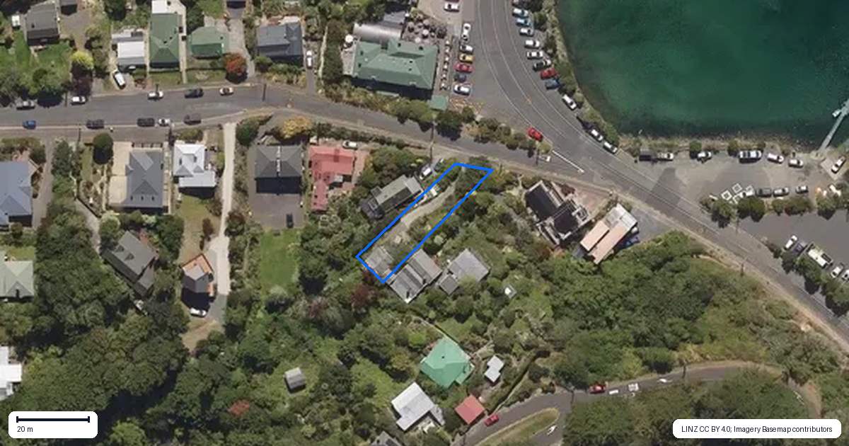 Property context map for 3 Slant Street, Careys Bay, Dunedin