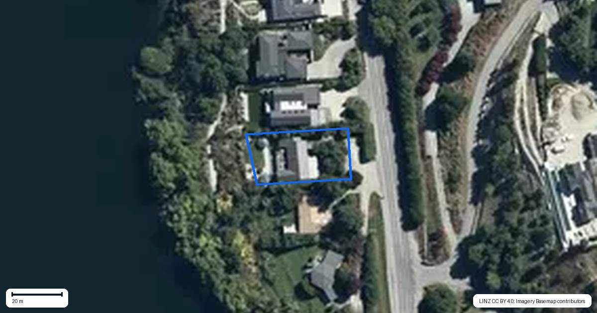 Property context map for 103 Arrowtown-Lake Hayes Road, Lake Hayes, Queenstown