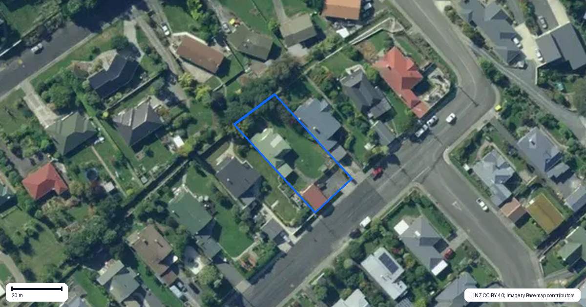 Property context map for 10 Lewin Street, Balclutha