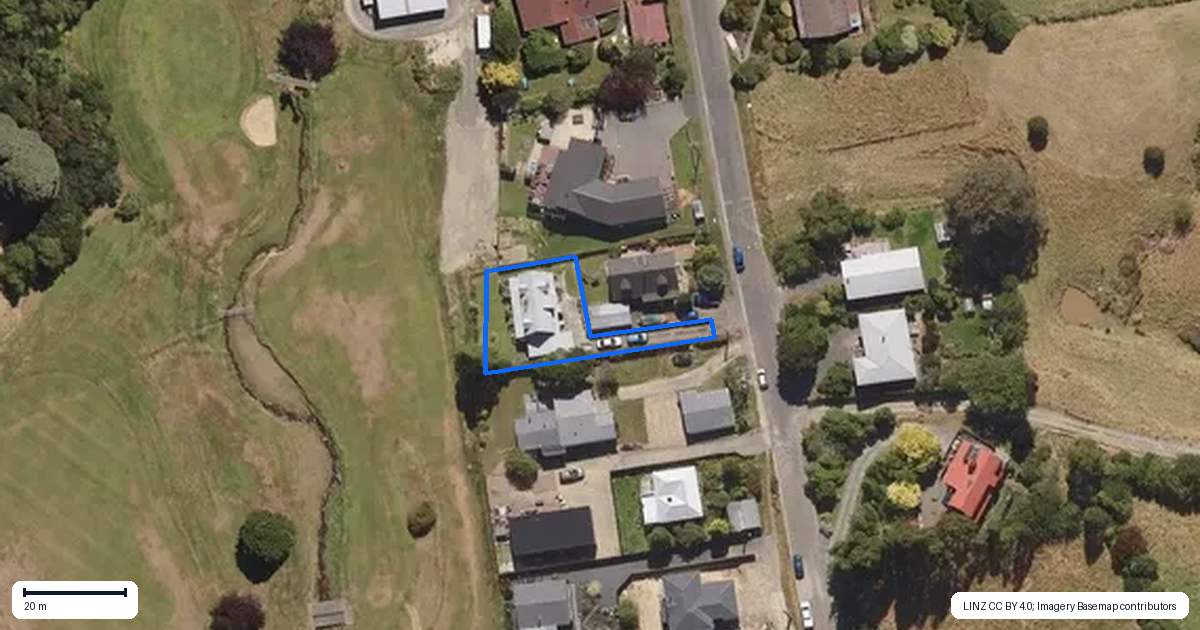 Property context map for 65 Reservoir Road, Sawyers Bay, Dunedin