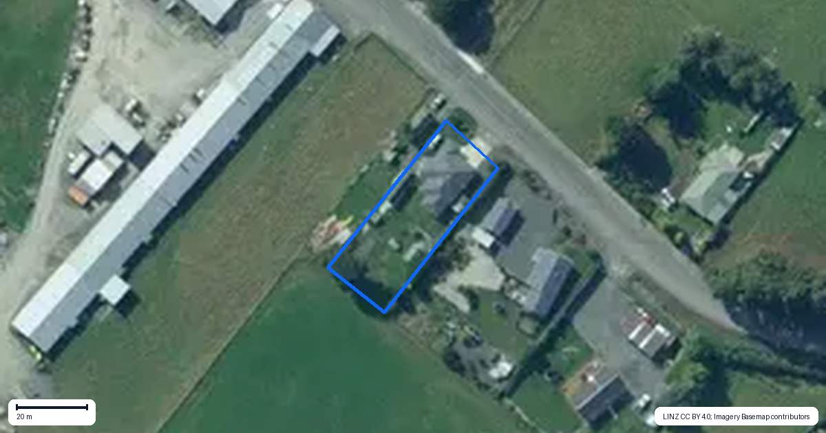 Property context map for 52 Tokoiti Road, Milton